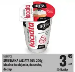 TomiMarkt Mlekpol śmietanka łaciata 30% oferta