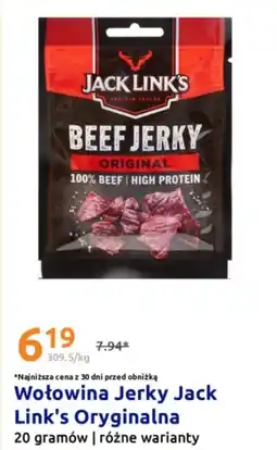 Action Jack Link's Wołowina Jerky Oryginalna oferta