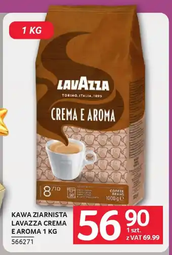 Kawa ziarnista lavazza crema e aroma