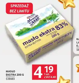 Selgros Masło ekstra oferta