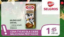 Selgros Mleko uht oferta