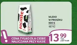 Selgros Mleko w proszku oferta