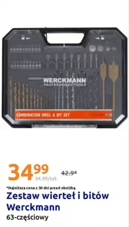 Action Zestaw wierteł i bitów Werckmann oferta