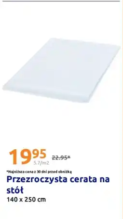 Action Przezroczysta cerata na stół oferta