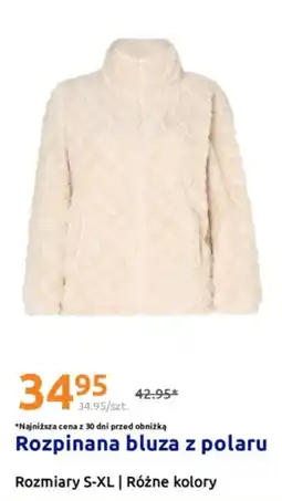 Action Rozpinana bluza z polaru oferta