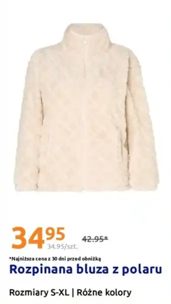 Action Rozpinana bluza z polaru oferta