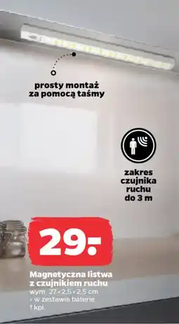 Netto Magnetyczna listwa z czujnikiem ruchu oferta
