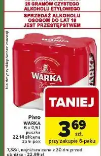 Carrefour Express Piwo Warka oferta