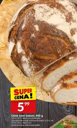 Twój Market Chleb żytni babuni, 600 g oferta