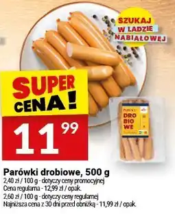 Twój Market Parówki drobiowe, 500 g oferta