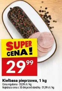 Twój Market Kiełbasa pieprzowa, 1 kg oferta