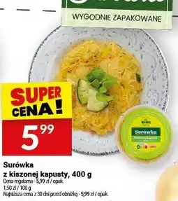 Twój Market Surówka z kiszonej kapusty, 400 g oferta