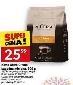 Twój Market Kawa Astra Crema Łagodna mielona, 500 g oferta