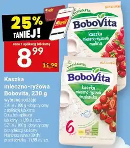 Twój Market Kaszka mleczno-ryżowa Bobovita, 230 g oferta