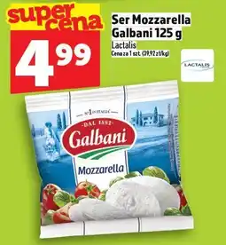 Topaz Ser Mozzarella Galbani 125g oferta
