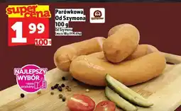 Topaz Parówki Parówkowa Od Szymona 100 g oferta