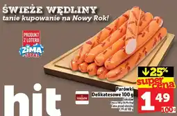 Topaz Parówki delikatesowe Sokołów 100g oferta