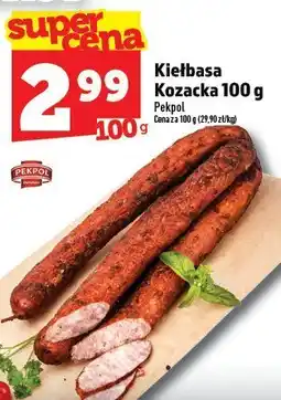 Topaz Kiełbasa Kozacka Pekpol 100 g oferta