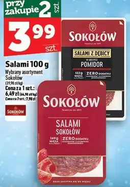 Topaz Salami Sokołów 100 g oferta
