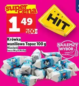 Topaz Krówka waniliowa Topaz 100 g oferta