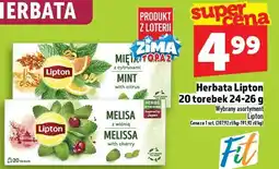Topaz Herbata Lipton 20 torebek 24-26 g oferta