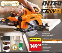 Biedronka Akumulatorowa pilarka tarczowa 20 V oferta