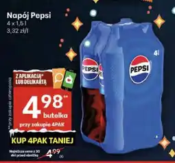 Delikatesy Centrum Napój Pepsi 4x1,5L oferta