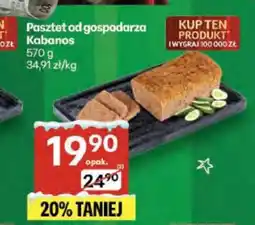 Delikatesy Centrum Pasztet od gospodarza Kabanos 570g oferta