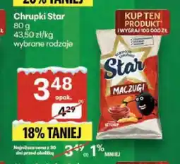 Delikatesy Centrum Chrupki Star 80g oferta