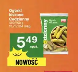 Delikatesy Centrum Ogórki kiszone Codzienny 540 g/700 g oferta