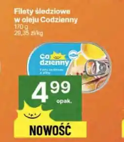 Delikatesy Centrum Filety śledziowe w oleju Codzienny 170 g oferta