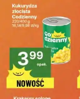 Delikatesy Centrum Kukurydza złocista Codzienny 220/400 g oferta