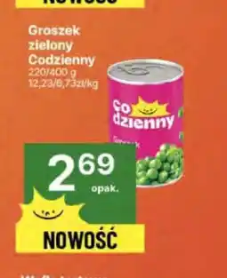Delikatesy Centrum Groszek zielony Codzienny 220/400 g oferta