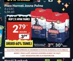Delikatesy Centrum Piwo Harnaś Jasne Pełne 4x0,5l oferta