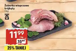 Delikatesy Centrum Żeberka wieprzowe trójkąty oferta