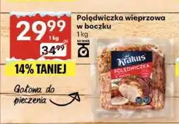 Delikatesy Centrum Polędwiczka wieprzowa w boczku Krakus oferta