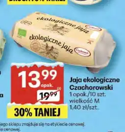 Delikatesy Centrum Jaja ekologiczne Cxachorowski 1 opak./10 szt. rozmiar L oferta