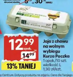 Delikatesy Centrum Jaja z chowu na wolnym wybiegu oferta