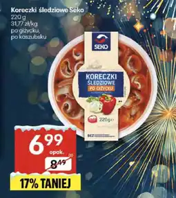 Delikatesy Centrum Koreczki śledziowe Seko oferta