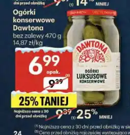 Delikatesy Centrum Ogórki konserwowe Dawtona oferta