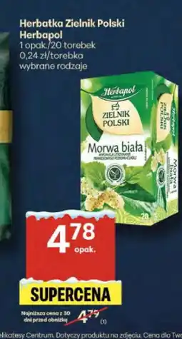 Delikatesy Centrum Herbatka Zielnik Polski Herbapol 1 opak./20 torebek oferta