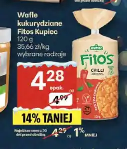 Delikatesy Centrum Wafle kukurydziane Fitos Kupiec oferta