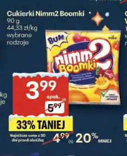 Delikatesy Centrum Cukierki Nimm2 Boomki 90g oferta