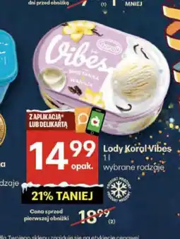Delikatesy Centrum Lody Koral Vibes oferta