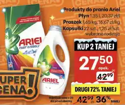 Delikatesy Centrum Ariel Produkty do prania (Płyn, Proszek, Kapsułki) oferta