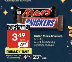 Delikatesy Centrum Baton Mars, Snickers 50-51g oferta