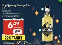 Delikatesy Centrum Napój piwny Garage 8% 0,4l oferta
