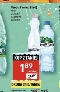 Delikatesy Centrum Woda Żywiec Zdrój 0,5l oferta