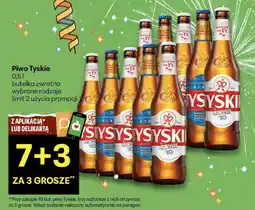 Delikatesy Centrum Piwo Tyskie 0,5l oferta