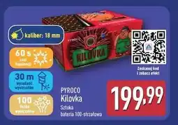 ALDI Bateria 100 strzałów kilovka Pyroco oferta